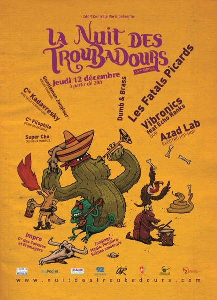 Les Fatals Picards - Vibronics - Azad Lab - Dumb &amp - Brass